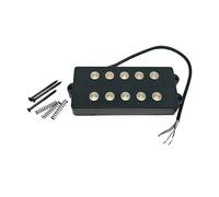 Set di pickup per basso a 5 corde, mini pickup a doppia bobina con molla e viti, accessori di montaggio per chitarra per basso elettrico, pickup per basso basso, set di pickup per basso a 5 corde,