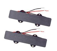 Set di pickup per basso JB a 4 corde in metallo, coppia nera con collo e ponte, parti di ricambio per basso elettrico, pickup stile chiuso