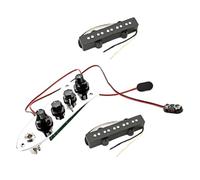 Set di Pickup per Basso Jb a Cinque Corde G100 in Ferro Argento | Humbucker Semplice per Basso Elettrico, Parti Leggere e Facili da Rimuovere, per Amanti del Basso