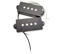 Set di pickup per basso PB a 4 corde, magneti in ceramica a doppia bobina per un suono preciso, accessori per basso elettrico per prestazioni professionali, per basso, nero, come descritto