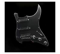 Set Di Pickup Per Battipenna Per Chitarra Elettrica Precablato Caricato SSH Nero A 3 Strati Per Chitarra Stile For For ST Parti di ricambio per chitarre