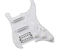 Set di pickup per battipenna pre-cablato 2 Pickup Single Coil Dual Rail Pickup Humbucker Battipenna Per Chitarra Elettrica