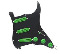 Set di pickup per battipenna pre-cablato Battipenna Per Chitarra Precablato SSS Multicolore Mini Humbucker 9K/9K/9K Caricato Precablato Per Chitarra Stile ST (Color : 8)