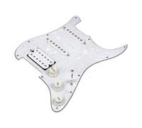 Set di pickup per battipenna pre-cablato Battipenna Precablato Per Chitarra Elettrica SSH HSS 11 Fori Pickup Magnetici In Ceramica Parti Di Chitarra (Color : 4P)