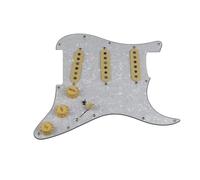 Set di pickup per battipenna pre-cablato Chitarra Alnico 5 Pickup Pickup SSS Single Coil Battipenna Caricato Chitarra Elettrica Buon Suono(11)