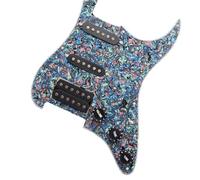 Set di pickup per battipenna pre-cablato Circuito Di Assemblaggio Del Circuito Della Copertura Anteriore Del Battipenna Per Chitarra Elettrica Singolo Singolo E Doppio A Colori Pickup In Bianco E Nero