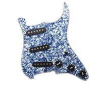 Set di pickup per battipenna pre-cablato Pickup Per Chitarra Elettrica SSS A Bobina Singola Pickguard Per Chitarra Per Accessori Per Strumenti Musicali ST 3 Strati Pratico E Durevole (Color : K)