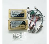 Set di pickup per chitarra Alnico Classic 57 e PRO Bucker con cablaggio push-pull 2V1T(Color:A)