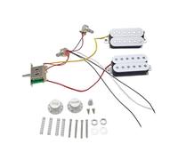 Set di pickup per chitarra elettrica HH Styles Guitar Pickup Set con cablaggio precablato e potenziometro da 250 K per toni multipli