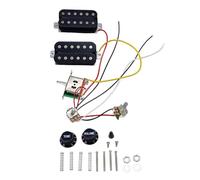 Set di pickup per chitarra elettrica HH Styles Pickup Set con cablaggio precablato e potenziometro 250K per pickup elettrico a più toni con pickup precablati
