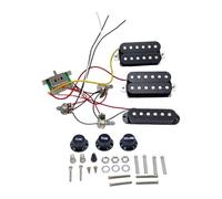 Set di pickup per chitarra elettrica HSH Styles Pickup con cablaggio precablato e potenziometro da 250 K per pickup HSH a toni multipli