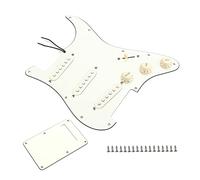 Set di pickup piastra posteriore SSS a 3 strati, compatibile con chitarre elettriche pre-cablate