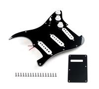 Set di pickup piastra posteriore SSS a 3 strati, compatibile con chitarre elettriche pre-cablate