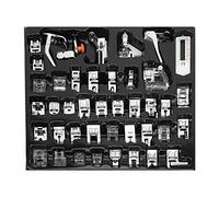 Set di piedini multifunzione per macchine da cucire domestiche. (42 versioni semplificate in inglese dei piedini per macchina da scrivere)