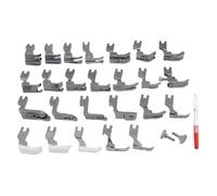 Set di piedini premistoffa da 28 pezzi/set, compatibili con gli accessori for macchine cucire Singer Brother