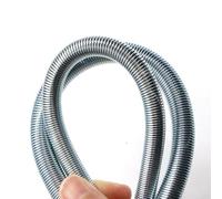 Set di piegatubi a molla per tubi in rame HVAC, 5 pezzi, misure 1/4", 5/16", 3/8", 1/2" e 5/8", acciaio per aria condizionata