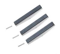 Set di pietre di ricambio per cilindro del motore, set di 3 pezzi con supporto in alluminio, 3 pezzi, grana 220, 1-1/8 2 3 pollici (10,2 cm)