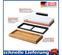 Set di pietre per affilare 1000 / 6000 affilacoltelli antiscivolo pietra per ...