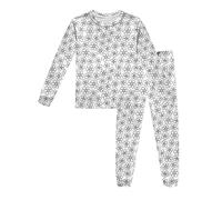 Set di pigiama da colorare dipinto a mano fai da te, può giocare e indossare maglietta a maniche lunghe, top e pantaloni, set di abbigliamento per la casa dipinto a mano fai da te, colora il tuo