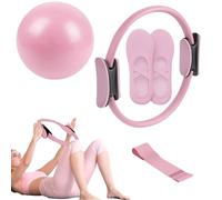 Set Di Pilates - Ring Di Pilates Tonificanti, Strumento Di Allenamento A Banda Di Resistenza | Anello Di Esercizio Portatile Per Viaggi In Studio In Casa, Anello Di Fitness Sicuro In Gravidanza Per Il