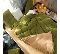 Set di pile king size, copripiumini doppi per bambini set, set di coperture per piumini invernali set 4 pezzi accoglienti set di coperture per trapunta spessa foglio piatto doppio letto doppio doppio