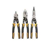 Set Di Pince A Taglio DeWALT 3 Pezzi Diagonali Linesman A Punta Lunga DHT070485