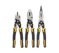 Set Di Pince A Taglio DeWALT 3 Pezzi Diagonali Linesman A Punta Lunga DHT070485