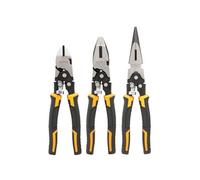 Set Di Pince A Taglio DeWALT 3 Pezzi Diagonali Linesman A Punta Lunga DHT070485