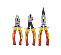 Set Di Pince VDE DeWALT 3 Pezzi Diagonale A Punta Lunga E Combinata DHT082811