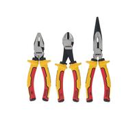 Set Di Pince VDE DeWALT 3 Pezzi Diagonale A Punta Lunga E Combinata DHT082811