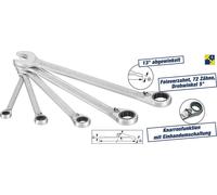 Set di pinne ad anello a cricchetto Hazet 606/5 5-PC.SW 8-19mm reversibile.