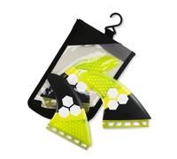 Set di pinne grandi - Pinne for tavole da surf ad alte prestazioni in fibra di vetro a nido d'ape, compatibili con tavole da surf a linguetta singola - Diverse opzioni di colore(Yellow with Bag)