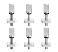 Set di pinne per tavole da surf | Set per tavola da surf | Staffe piatte dritte | Gonfiabile in acciaio 316 per tavole da surf, paddle board o