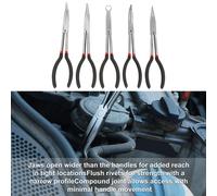 Set di pinze a becchi lunghi per veicoli, pinze per riparazione di macchine