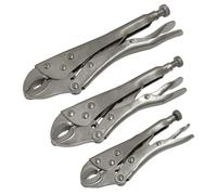 Sealey Bloccaggio Pinze Set 3pc S0463