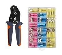 Set Di Pinze A Crimpare Pinza A Strumenti Crimpatura Cricchetto SN-02C Terminali Isolamento Morsetto Elettrico Utensili Minimi Crimpatura Precisa(SN-02C-300PCS)