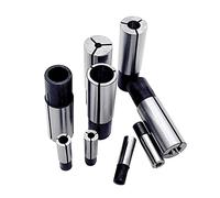 Set di pinze a molla 1 pz 1/2 1/4 1/8 3.175 6.35 12.7 adattatore CNC codolo pinza router CNC adattatori supporto fresa fresa mandrino di conversione tornio strumento di fresatura (dimensioni: 6.35