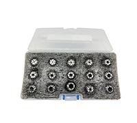 Set di pinze a molla, 1 set ER11, mandrino a molla 7 pz/8 pz/13 pezzi/15 pezzi porta utensili per fresatura CNC, mandrino per macchina per incidere mandrino AA ad alta precisione ER mandrino tornio