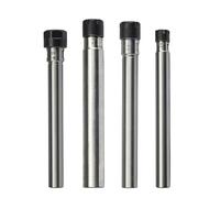 Set di pinze a molla C10/C12/C16/C20/C25/C32/C40 per ER8-ER25A/ER11-32M/UM Collet 100-200L estensione gambo dritto estensione asta tornio strumento di fresatura (C25-ER16A-100L)