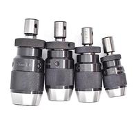 Set di pinze a molla di precisione, 1 set di mandrini autofilettanti B16 autoserranti + adattatore da 8 9 10 11 12 14 16 17 18 19 20 mm per albero motore e tornio (20 mm-B16 (1-13 mm)