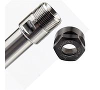 Set di pinze a molla ER asta di estensione C8 C10 C12 C16 C20 C25 asta di estensione gambo dritto ER11 ER16 ER20 ER25 ER32 A UM pinza mandrino supporto tornio strumento di fresatura (colore: tipo A,