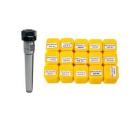 Set di pinze a molla ER11 + mandrino MTA1 MTA2 MTA3 ER11 MTB1 MTB2 MTB3 ER Mandrino for macchina for incisione Centro di lavorazione CNC Portautensili(MTA3-ER11(7PCS))