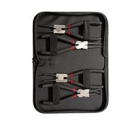 Set di pinze a molla for cartoncini, 4 pezzi da 7 pollici, utensile a gomito a doppio scopo for piegatura interna, fermo esterno, riparazione auto