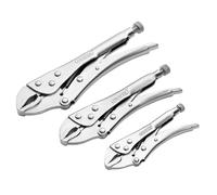 Set Di Pinze A Morsa Curva Draper 3 Pezzi 140, 190, 220Mm Lunghe 14040