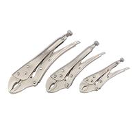 Set Di Pinze A Morsa Curva Draper 3 Pezzi 140, 190, 220Mm Lunghe 14040