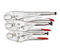 Set Di Pinze A Vite 7-12 Pollici 35-60mm 3 Pezzi GEDORE R27202003