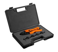 Set di pinze crimpatrici laterali con 5 ganasce