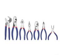 Set di pinze da 7 pezzi, con punta ad ago e tagliafili a risparmio energetico, kit di attrezzi per lavori elettrici