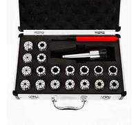 Set di pinze di precisione MT3 ER32 da 21 pezzi per fresatrice Economia Industria Scienza 3-20mm