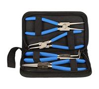 Set di pinze di rinforzo 4 pezzi professionale Set di pinze ad anello di ritenzione dritta interno esterno dritto piegato da 7"